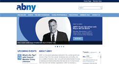 Desktop Screenshot of abny.org