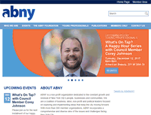Tablet Screenshot of abny.org